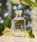 Kayali Huda Beauty Deja Vu White Flower 57 3.40 Ounce / 100 ml – Luxury Long Lasting Woody Fresh Perfume for Women