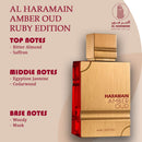 Al Haramain Amber Oud Ruby Edition Unisex Arabian Perfume & Men, Long-Lasting 3.4 fl oz / 100 ml – Luxury Women's Perfume | 65% OFF + Free USA Shipping