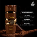 Lattafa ASAD BOURBON / 100 m 3.40 Ounce for Unisex – Free USA Shipping, 3–5 Day Delivery