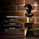Lattafa His Confession 3.40 Ounce / 100 ml – Luxury Long Lasting Woody Fresh Perfume for Men