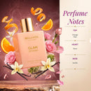 Bellavita Luxury Glam | (3.4 fl.oz.) | Perfume | White Floral, African Orange, Jasmine, 3.40 Ounce / 100 ml for Women – Free USA Shipping, 3-Day Delivery